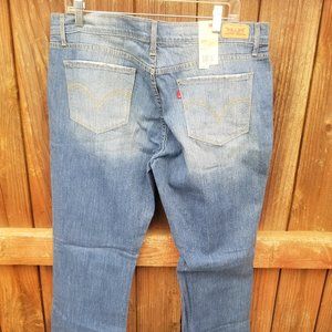 Levi’s 524 Bootcut 115240294 Medium Blue Jeans Juniors Brand New with Tags